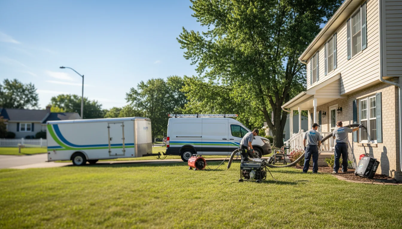 Flooded Basement Restoration And Cleanup With Repair in Shakopee, MN near me